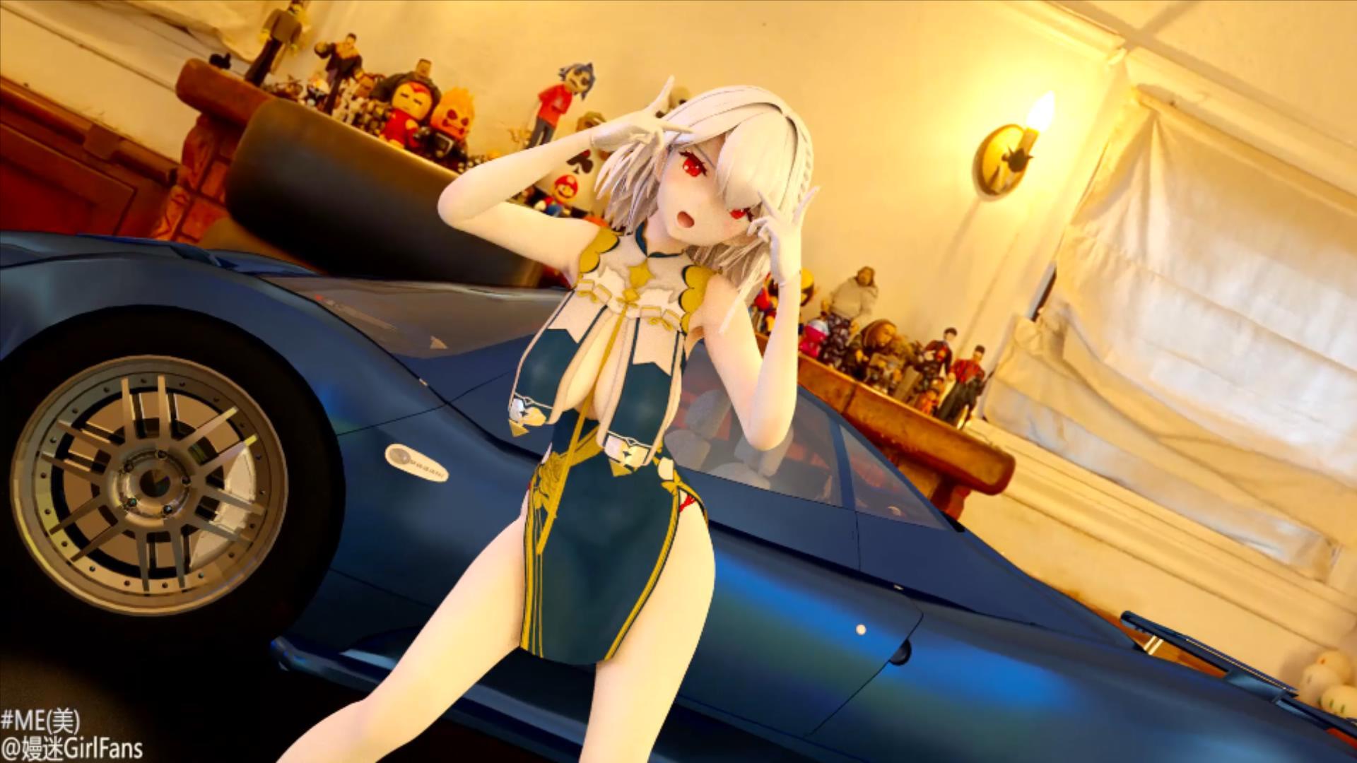 【Azur Lane_C4D_MMD】ME美【Sirius】