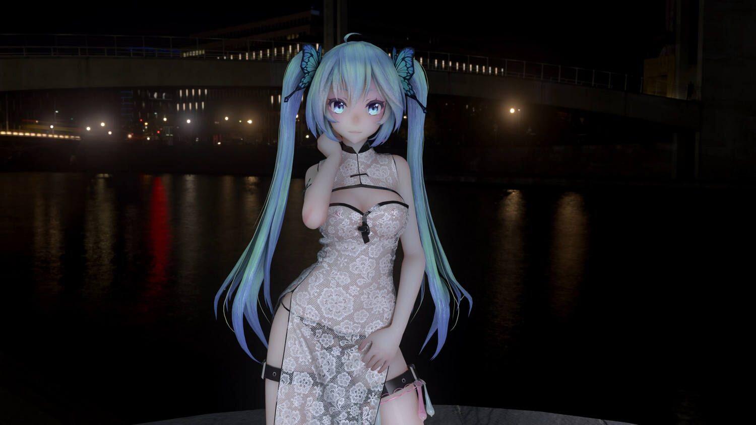 【Forget Skyrim作者】初音&弱音 出入平安 2K Good Night Kiss-Miku【2G】