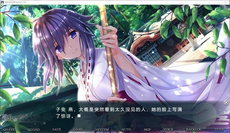 消失的世界与月与少女 官方中文硬盘版 [2.7G]