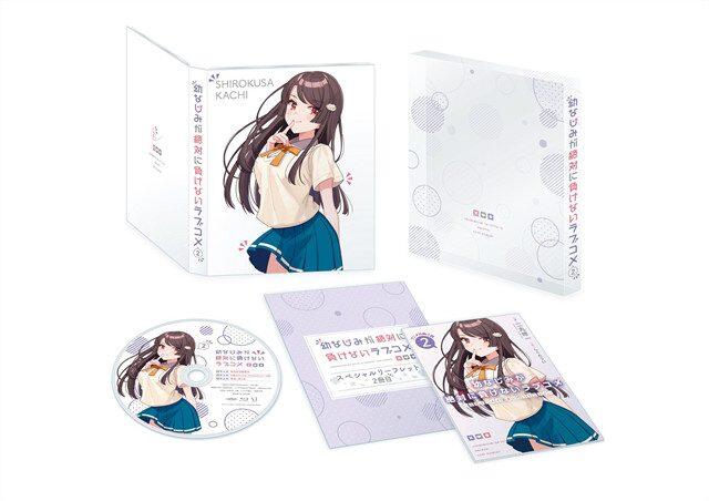 动画「青梅竹马绝对不会输的恋爱喜剧」Blu-ray&DVD第二卷封面公开