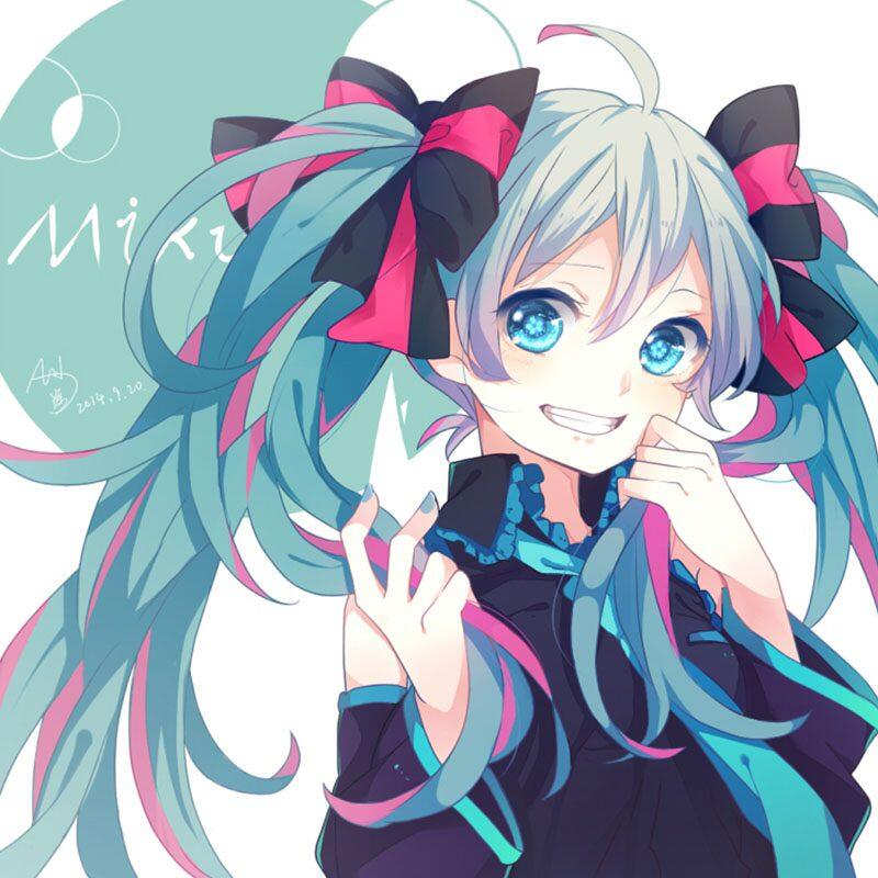 初音未来 主题 miku 虚拟偶像葱头动漫壁纸 第3弹