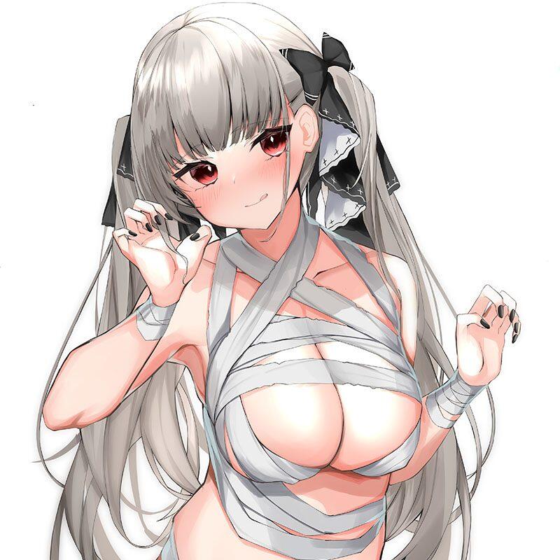 木乃伊服装 主题 裸绷带 万圣节  二次元 P站图集 第1弹