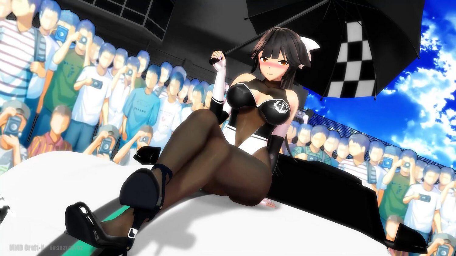 【MMD Craft-K作者】碧蓝航线 舰娘 高雄魅惑の種付けドライブ！21年11月 【1.6G】