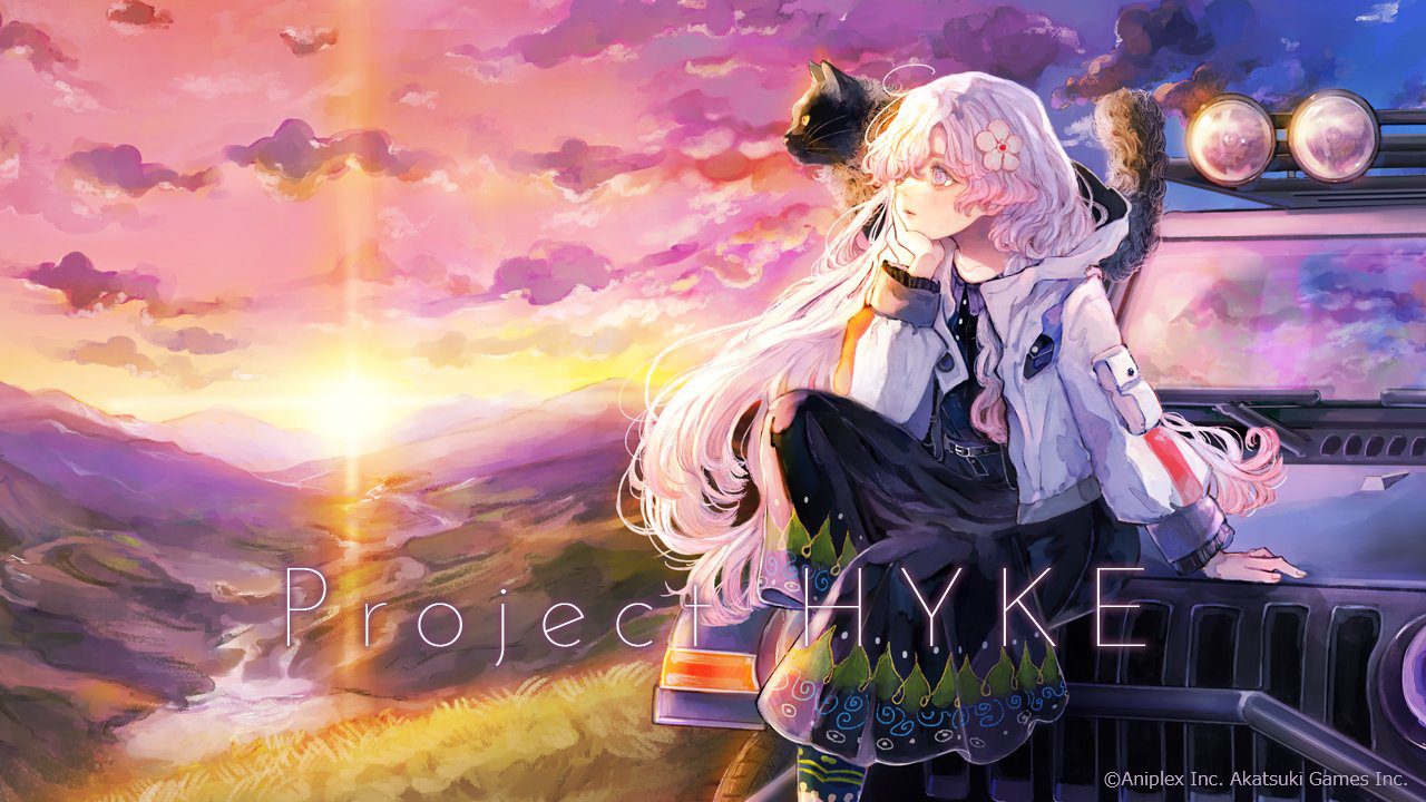 Aniplex游戏新作《Project HYKE》放出疑似女主的新艺图