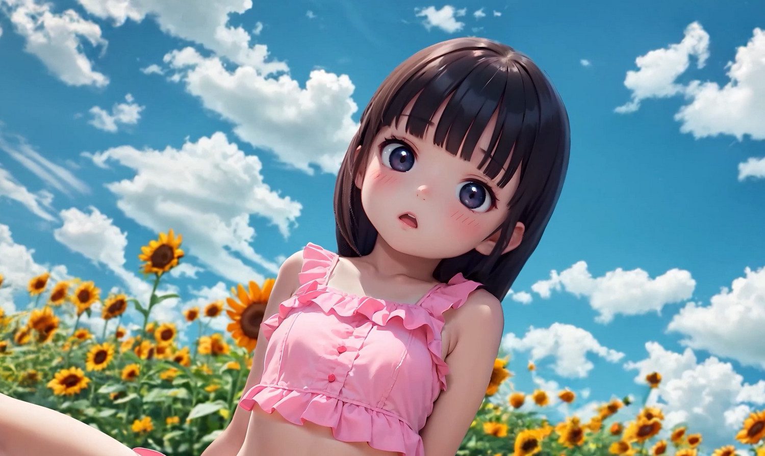 【ぬるぬるアニメ作者】【AI动画】つるぺたJ〇20人〜夏休み、思い出のZ出しセックス〜 第3弹【2G】