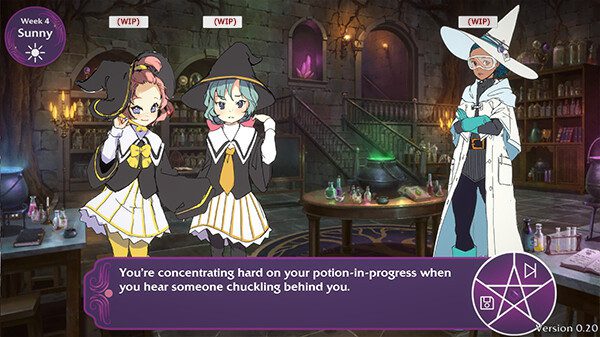 Steam游戏《Witch Please!》页面开放 发行日期待定