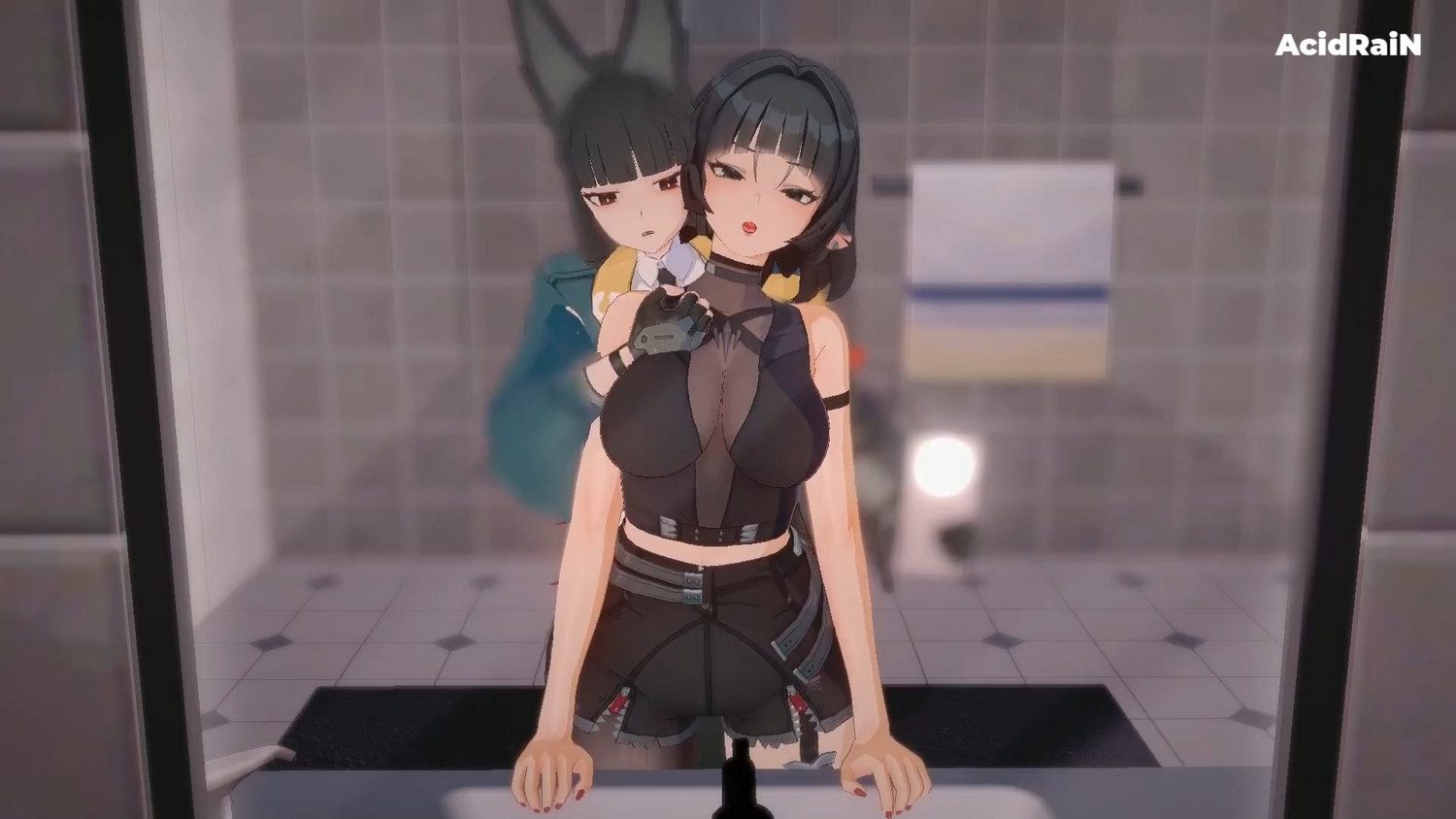 【AcidRaiN作者】Jane x hoshimi FUTA 简·杜 sex [sound] full on des【200M】