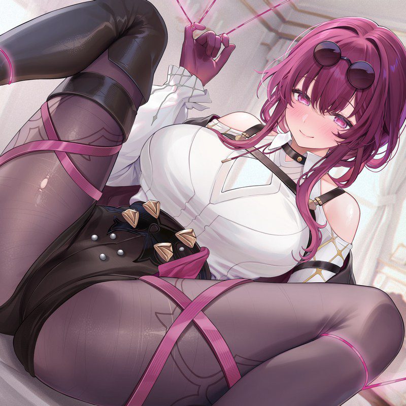 张开双腿 主题 足控 动漫P站日系少女图片 第17弹