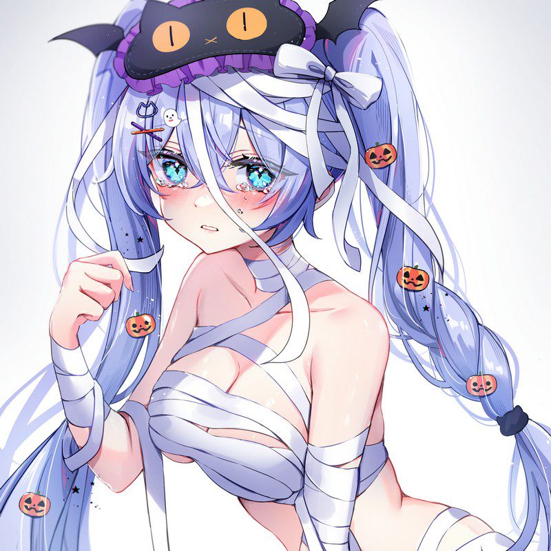 木乃伊服装 主题 裸绷带 万圣节  二次元 P站图集 第3弹