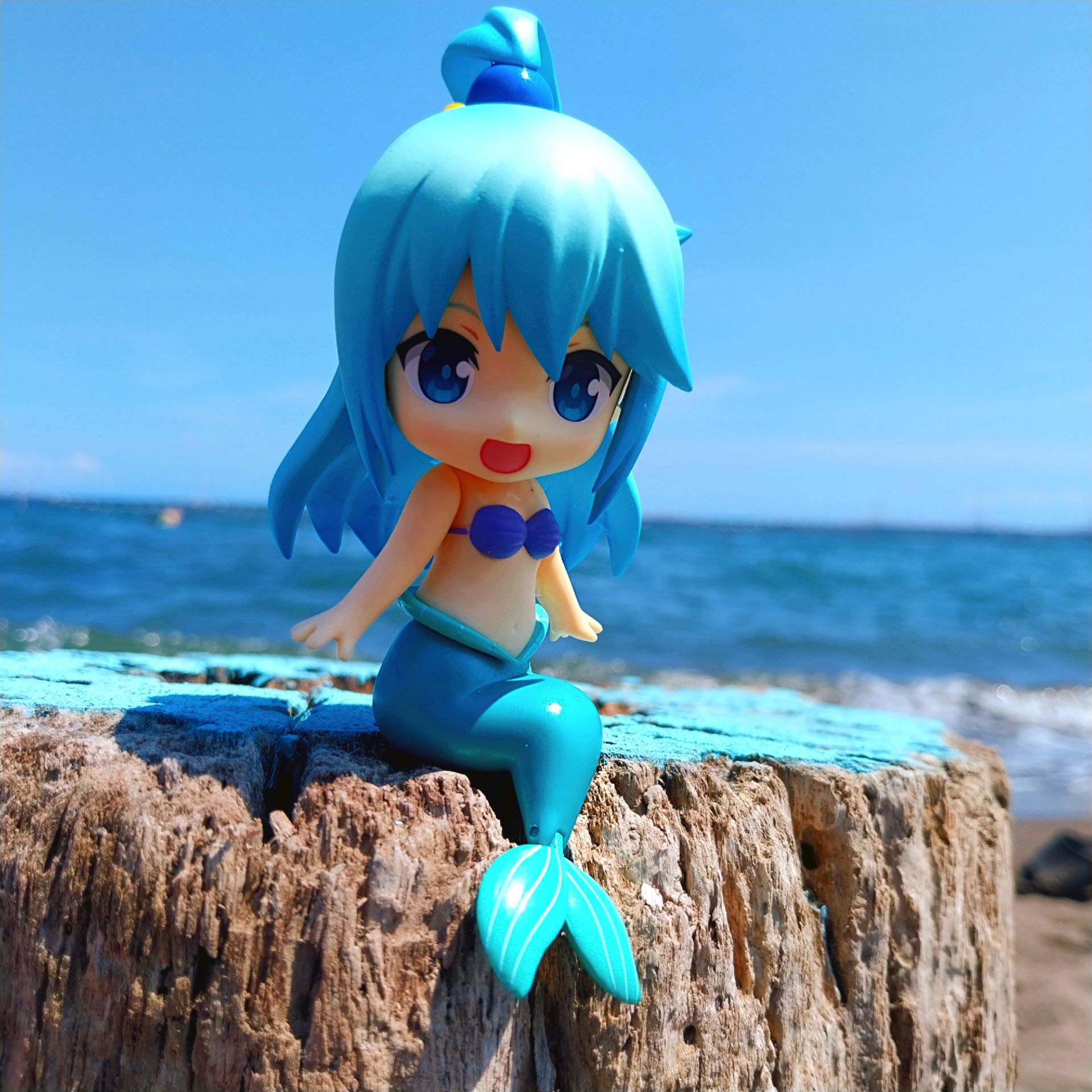 【手办摄影】放假去海边就遇到美人鱼