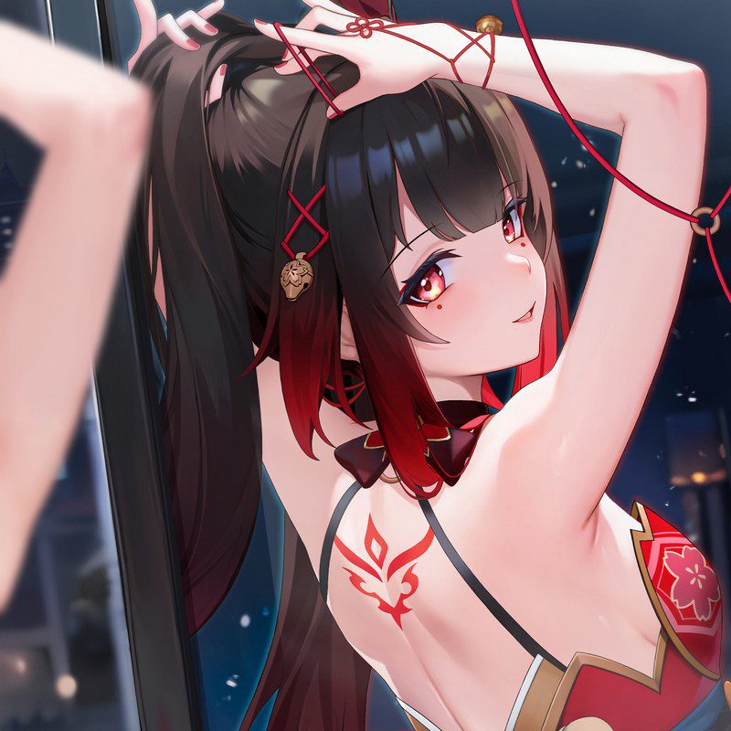露背装 后背控 主题 P站动漫少女图集 第5弹