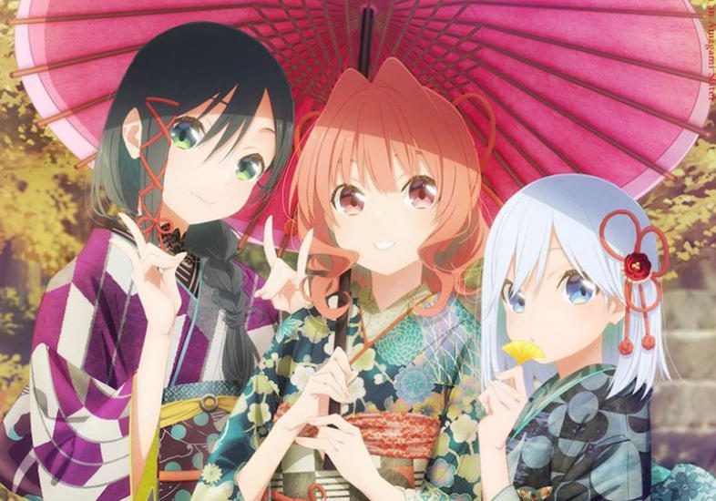 《结缘甘神神社》公布动画Blu-ray第8卷封面及特典