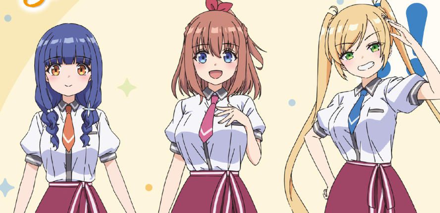 TV动画《一叠间漫画咖啡屋生活》四位主要角色的视觉图公开