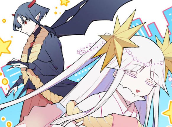 漫画《即刻垮台的魔法少女圣》开始在“MAGxiv”上连载